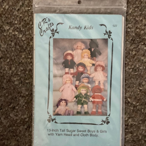 New CR’s Crafts Kandy Kids Sewing Patterns - Picture 1 of 4